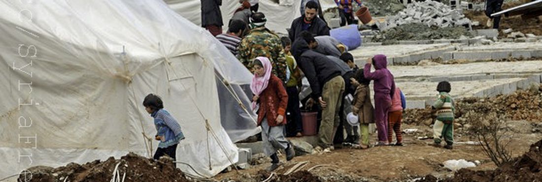 Acampamentos de refugiados Sírios na Turquia