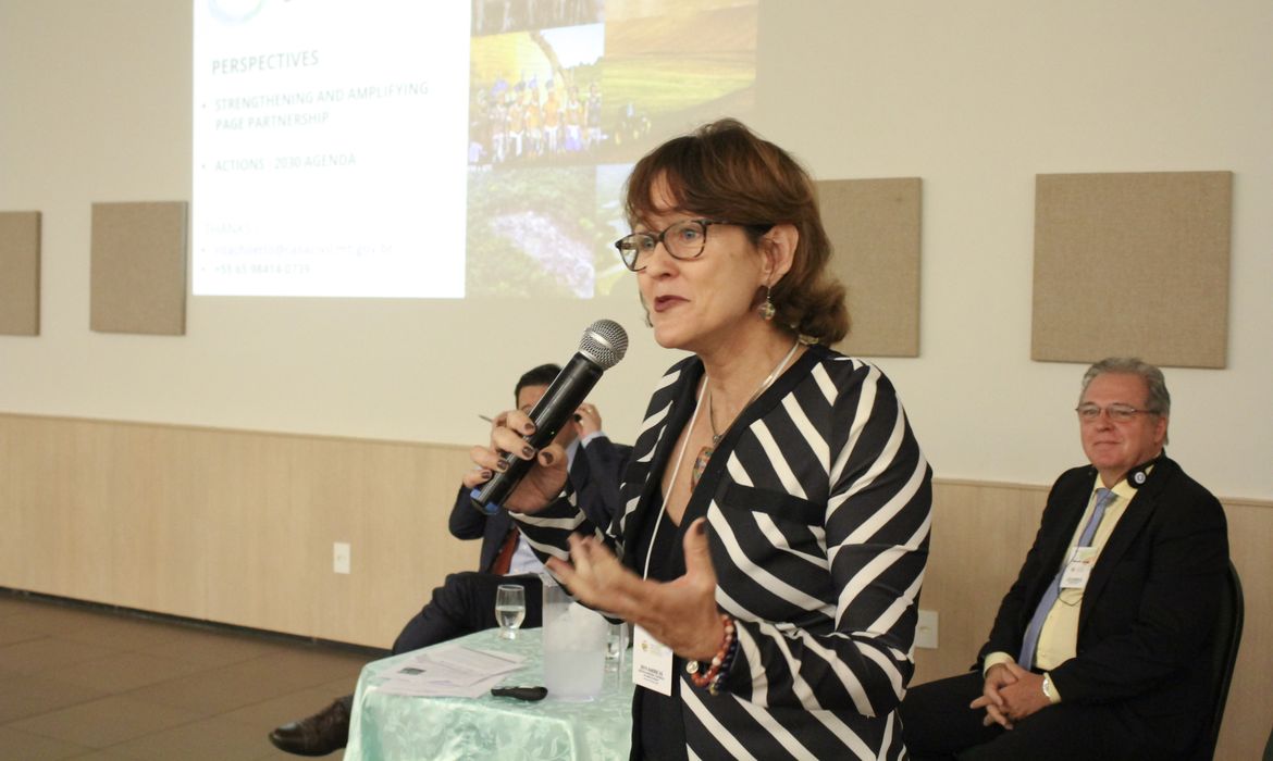 Rita de Cassia Oliveira, coordenadora de Assuntos Internacionais do Gabinete do Governo de Mato Grosso.
