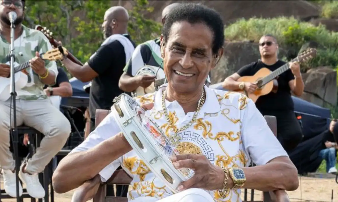 Rio de Janeiro 14/06/2025 Bira Presidente, fundador do Cacique de Ramos e do Fundo de Quintal, morreu aos 88 anos na noite de sábado (14), no Rio de Janeiro. Foto/ Instagram/ birapresidente
