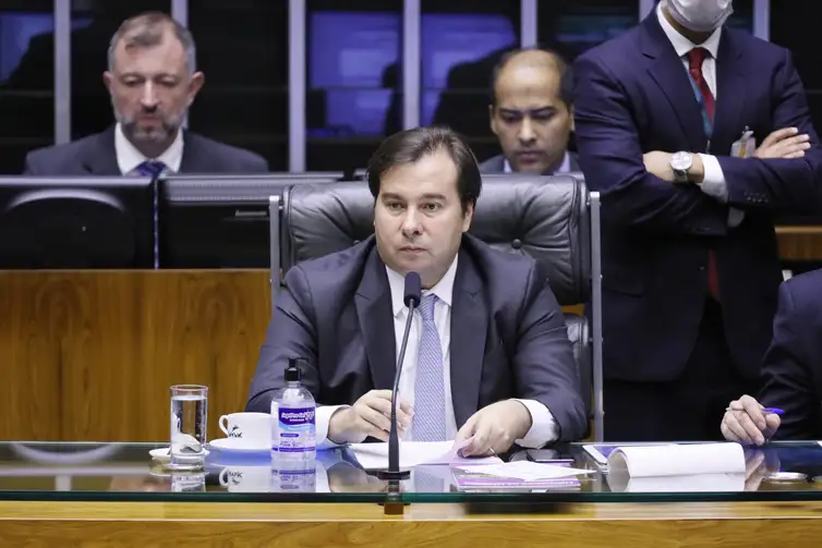 Ordem do dia para deliberação de vetos. Presidente da Câmara dos Deputados, dep. Rodrigo Maia (DEM - RJ) 