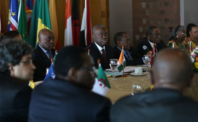 Brasília - 35 embaixadores de países africanos se reuniram em evento preparatório à celebração dos 54 anos da União Africana (José Cruz/Agência Brasil)