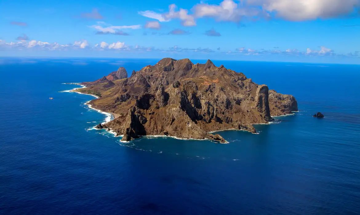 Ilha Trindade, localizada no Espírito Santo