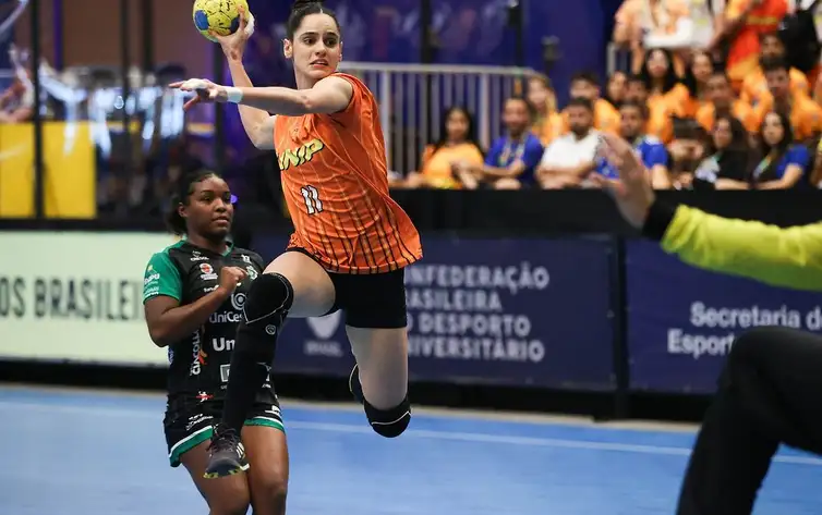 Unip-SP women's handball is two-time JUBs 2024 champion