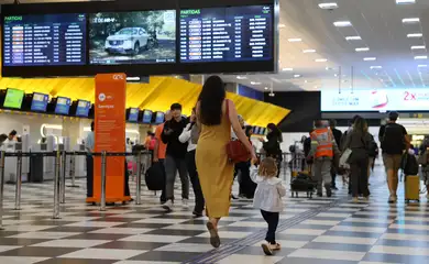 São Paulo (SP), 05/03/2025 - Movimentação de passageiros no Aeroporto de Congonhas, em Campo Belo, zona sul da capital. Foto: Rovena Rosa/Agência Brasil