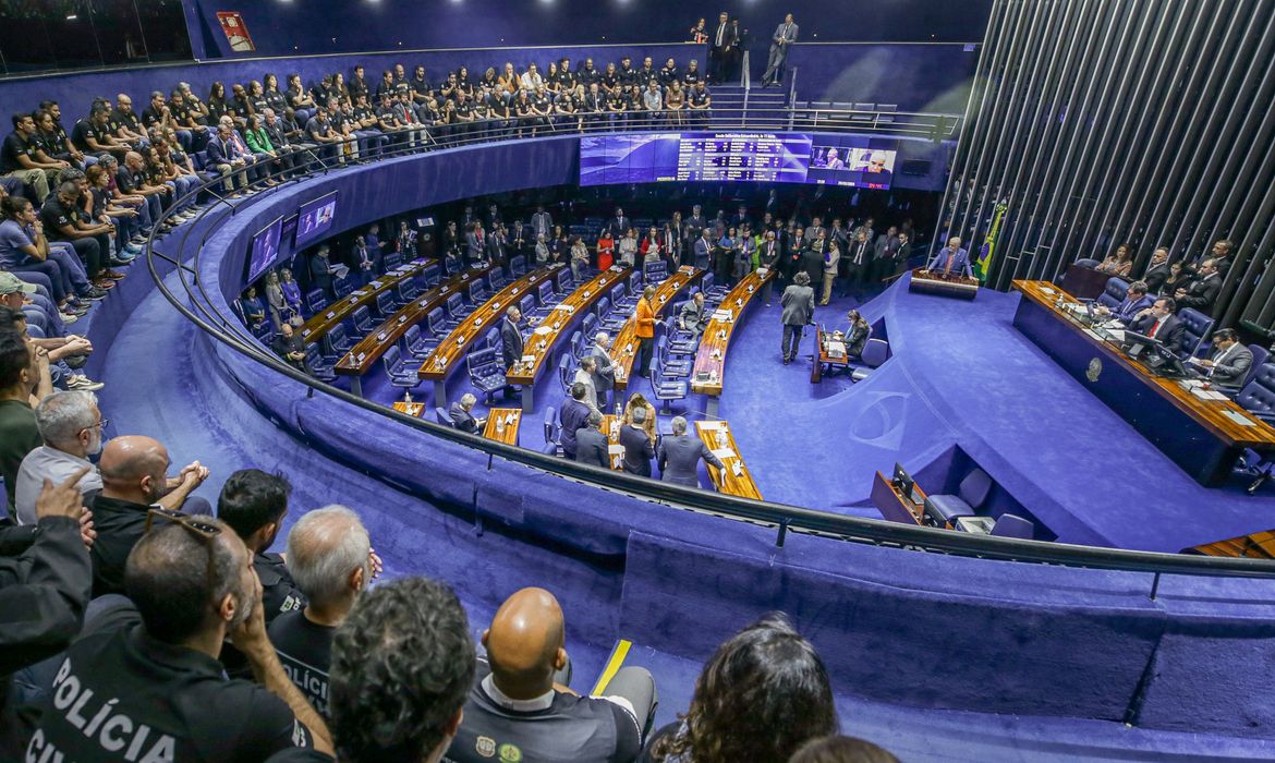Brasília (DF) 29/05/2024 Sessão do Senado que  aprovou reajustes salariais e reestruturação de servidores. Foto Lula Marques/ Agência Brasil
