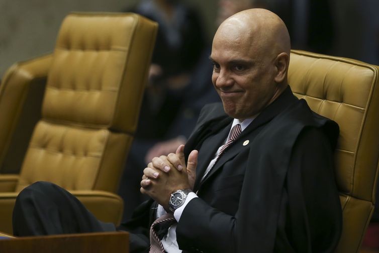 O Supremo Tribunal Federal realiza sessão solene de abertura do Ano Judiciário de 2019. Na foto, o ministro Alexandre de Moraes.