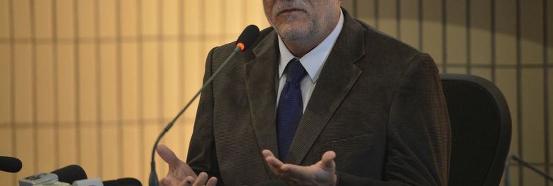 O presidente da  Abem, Sigisfredo Luis Brenelli, durante o lançamento do Sistema de Acreditação de Escolas Médicas