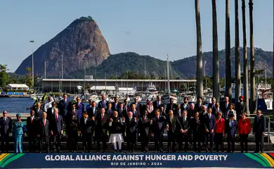 Rio de Janeiro(RJ), 18/11/2024 - Fotografia oficial Aliança global contra a fome e a pobreza G20 Brasil
Foto: Tânia Rêgo/Agência Brasil