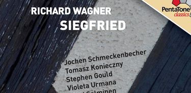 Capa do CD da ópera &quot;Siegfried&quot;, de Wagner