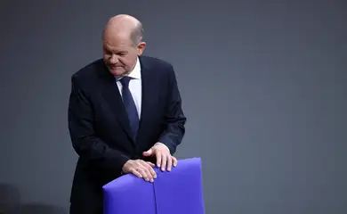 Chanceler alemão Olaf Scholz
16/12/2024
Reuters/Liesa Johannssen/Proibida reprodução