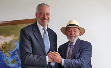 Brasília (DF), 21/01/2025 - O presidente da República Luiz Inácio Lula da Silva durante reunião para tratar sobre questões ambientais e definir o presidente da COP30, André Corrêa do Lago. Foto: José Cruz/Agência Brasil