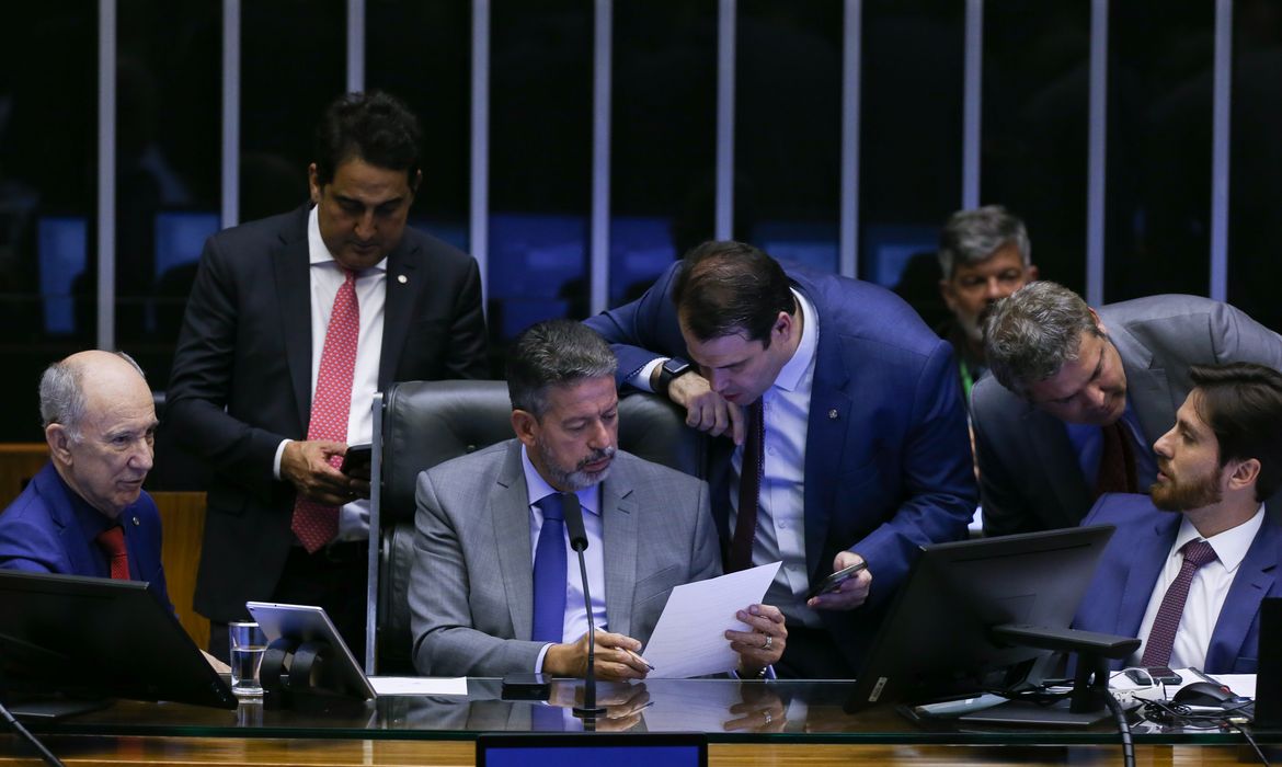 Brasília (DF) 25/10/2023 Deputado Arthur Lira durante  sessão que votou o projeto de tributação de investimentos de pessoas físicas no exterior Foto Lula  Marques/ Agência Brasil
