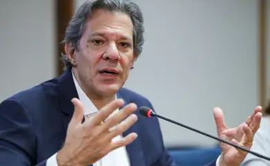 Brasília (DF) 20/12//2024 Ministro da Fazenda, Fernando Haddad, durante café da manhã com jornalistas  Foto: Fabio Rodrigues-Pozzebom/ Agência Brasil