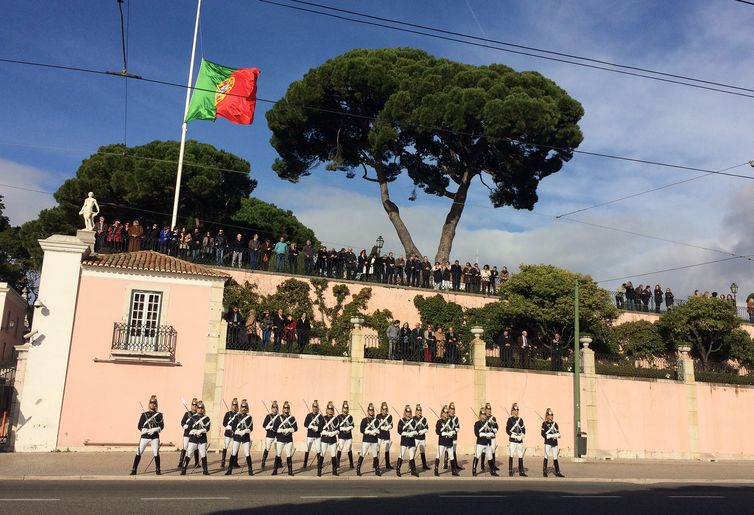 Lisboa - Solenidade fúnebre do ex-presidente de Portugal Mário Soares, em Lisboa (Marieta Cazarré/Agência Brasil)
