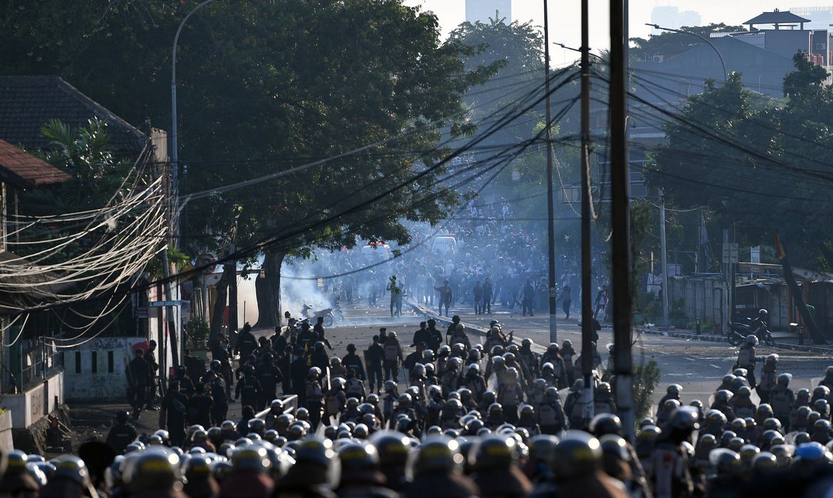 Indonésia, manifestações, Jakarta