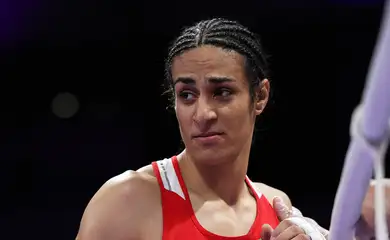 Pugilista argelina Imane Khelif
01/08/2024
REUTERS/Isabel Infantes