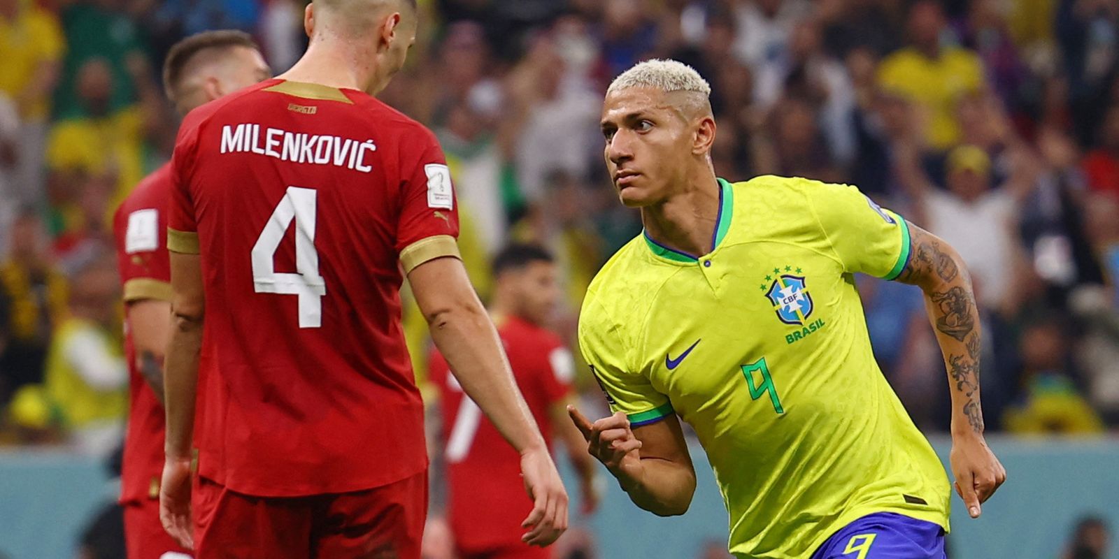 Richarlison decide e Brasil inicia Copa com vitória sobre a Sérvia, jogo  online brasil e servia 