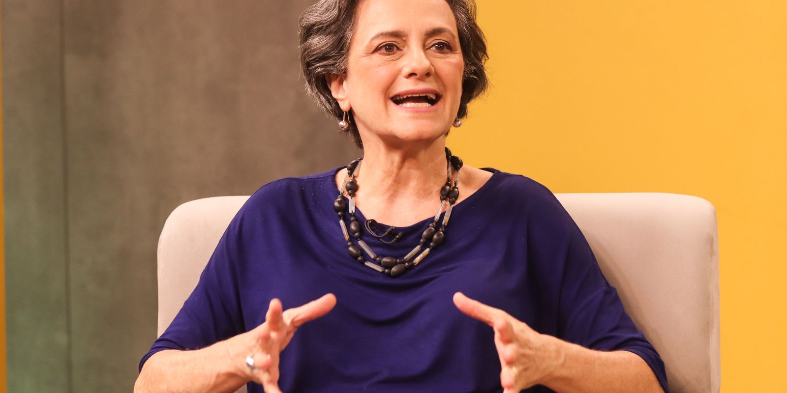 Presidenta do Consea, Elisabetta Recine, no Brasil em Dia. | Agência Brasil