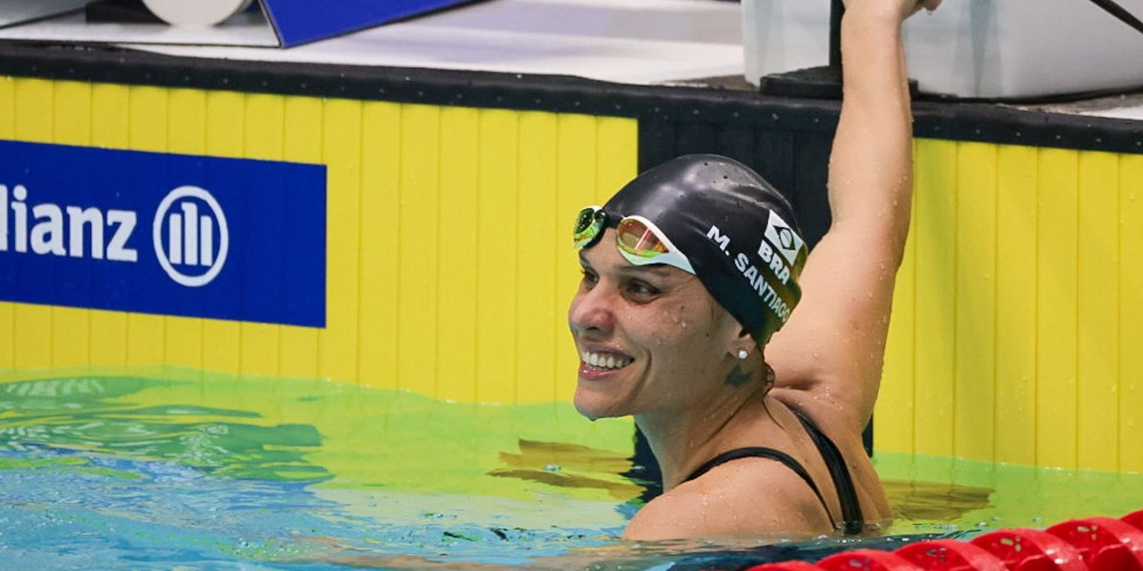 Natação: Carol Santiago é ouro, o 1º do Brasil no Mundial Paralímpico