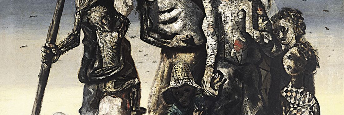 Retirantes, obra de Portinari Retirantes, painel pintado por Cândido Portinari em 1944, exposto no Museu de Arte de São Paulo Assis Chateaubriand.
