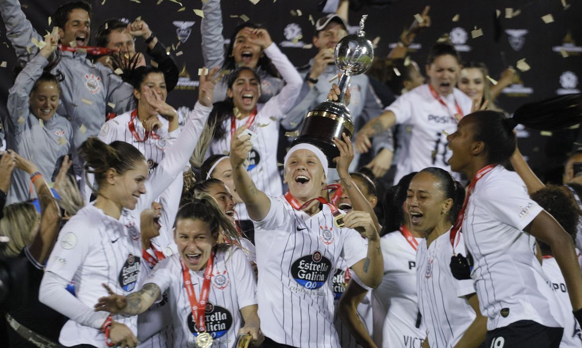 bicampeonato do time feminino do Corinthians na Copa Libertadores.
