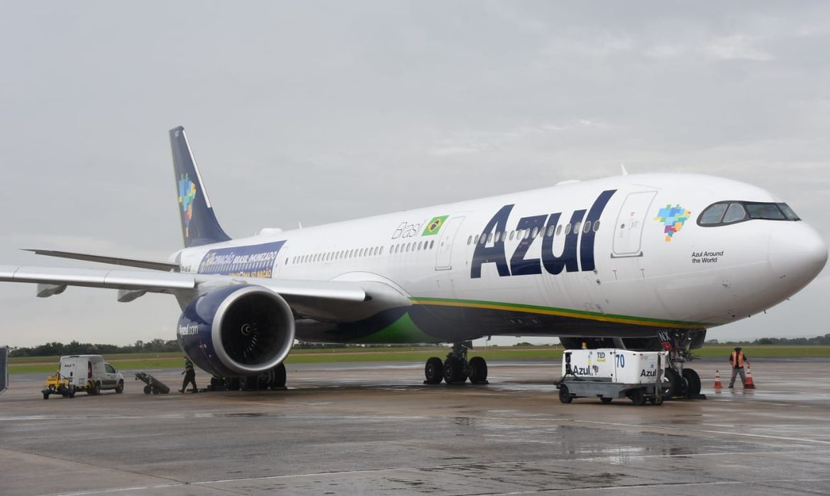 Aeronave trará da Índia 2 milhões de doses da vacina contra a Covid-19 ao Brasil