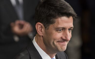 Líder Republicano Paul Ryan é reeleito presidente da Câmara de Representantes nos EUA