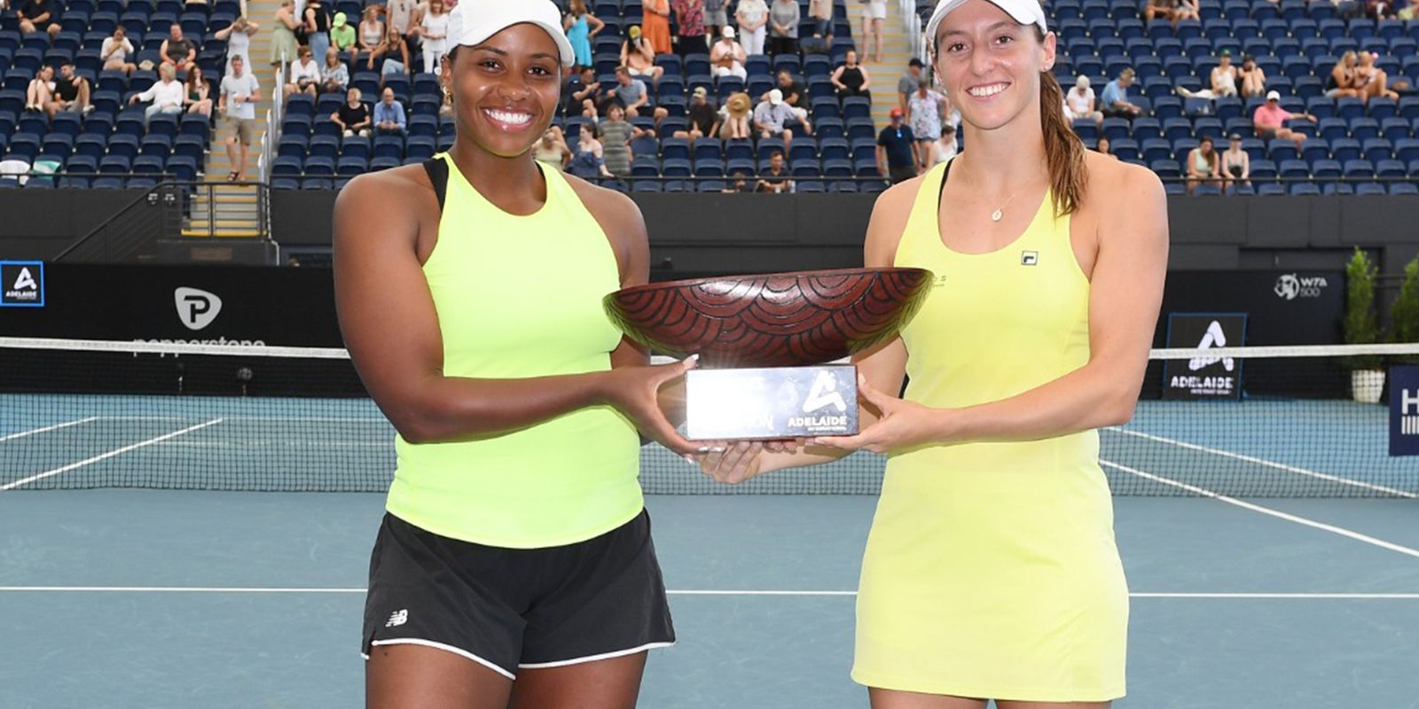 Stefani gana el Torneo de Adelaida, su primer título de dobles de 2023