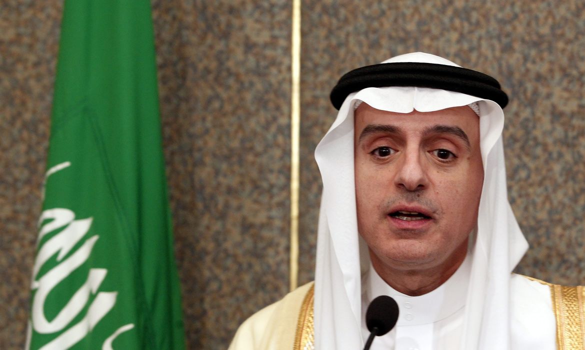 Ministro dos Negócios Estrangeiros da Arábia Saudita, Adel Al Jubeir (Kahled Elfiqi/Agência Lusa)