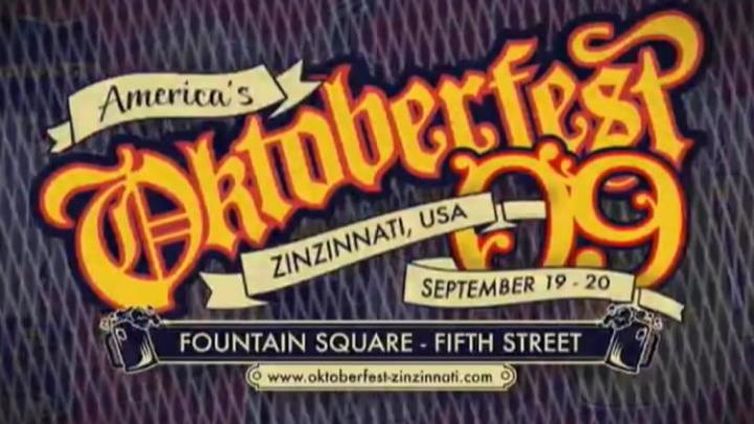 Cartaz da Oktoberfest de Cincinnati