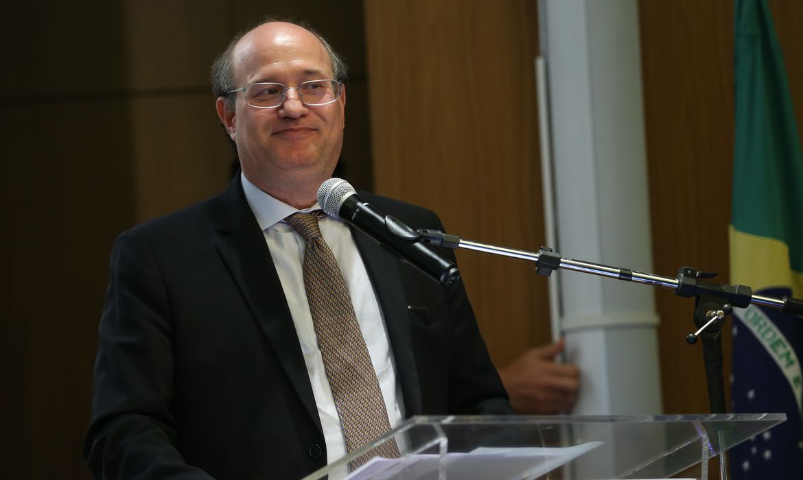 Brasília - O presidente do Banco Central, Ilan Goldfajn, no encerramento do 2º Fórum de Cidadania Financeira (Wilson Dias/Agência Brasil)