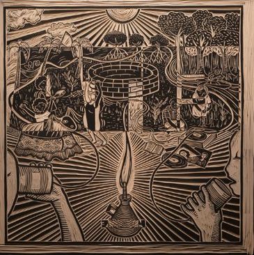 Capa do álbum por Lenine