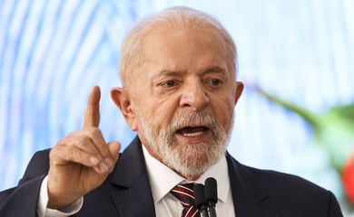 Brasília (DF), 16/10/2024 - O presidente Luiz Inácio Lula da Silva participa de evento comemorativo ao Dia Mundial da Alimentação e lançamento dos planos nacionais de abastecimento alimentar e de agroecologia e produção orgânica. Foto: Marcelo Camargo/Agência Brasil