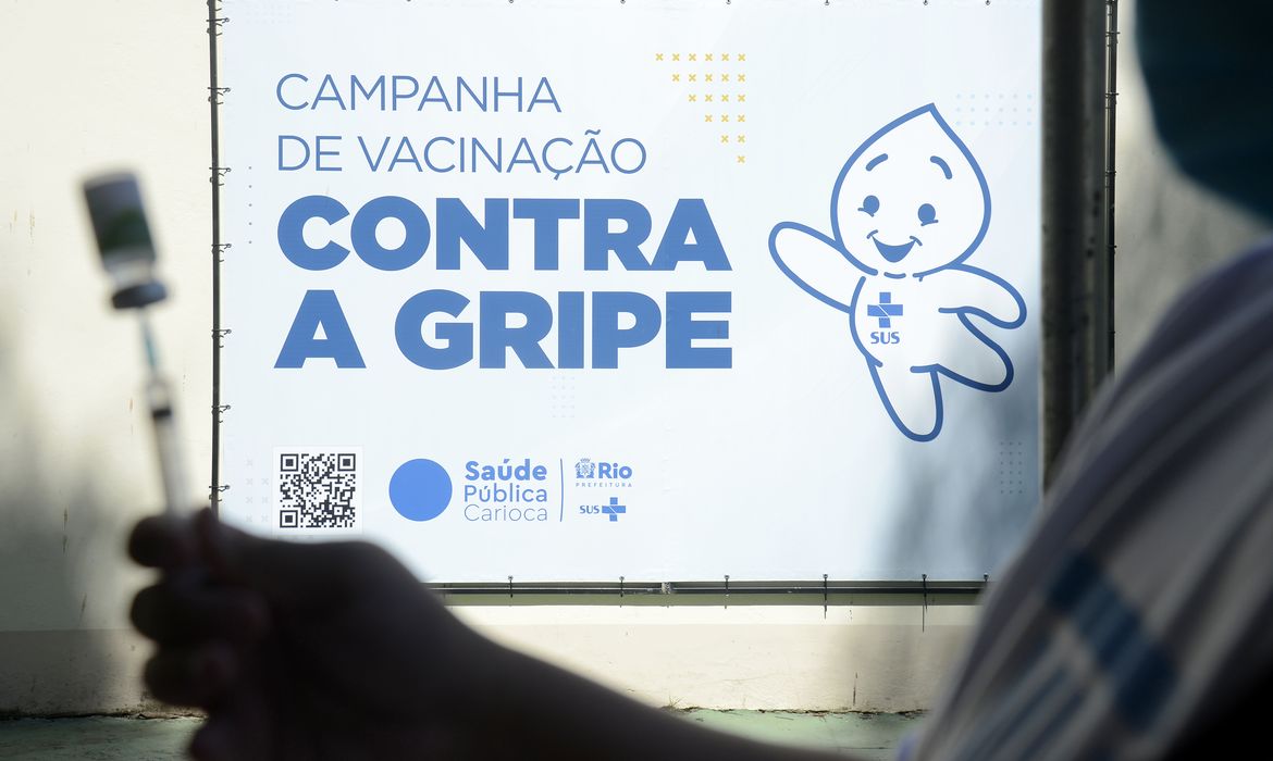 Tomaz Silva/Agência Brasil Campanha Nacional de Vacinação contra a Gripe, no Rio de Janeiro