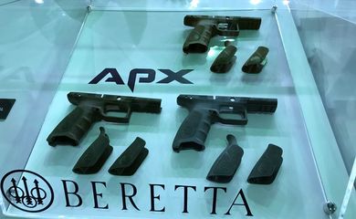  arma roubada feira de defesa e segurança Laad Defence & Security Rio de Janeiro