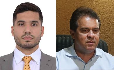 Brasília (DF), 01/10/2024 - André Fernandes e Evandro Leitão, candidatos à prefeitura de Fortaleza (CE). Eleições 2024. Foto: Câmara dos Deputados/Divulgação e Evandro Leitão/Facebook