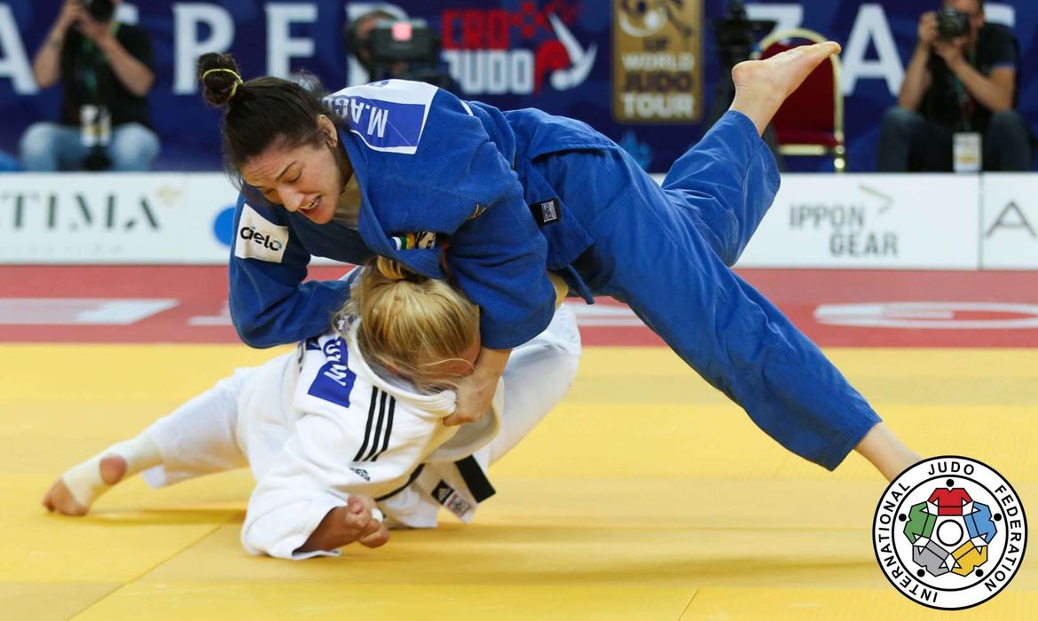 Judoca Mayra Aguiar