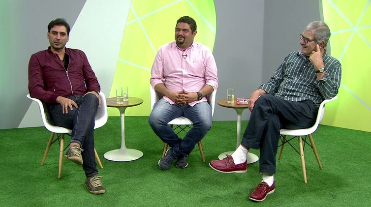 Athirson, Rodrigo Campos e Marcio Guedes