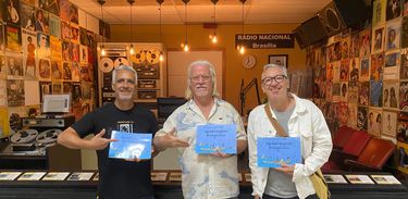 Marco Miranda, Nicolas Behr e Cacá Soares