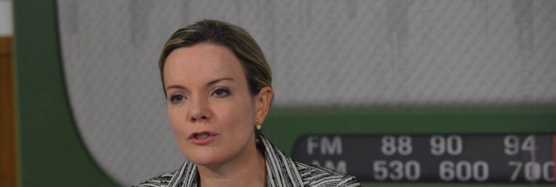 Brasilia - A ministra-chefe da Casa Civil da Presidência da República, Gleisi Hoffmann, é a entrevistada do programa Bom Dia, ministro