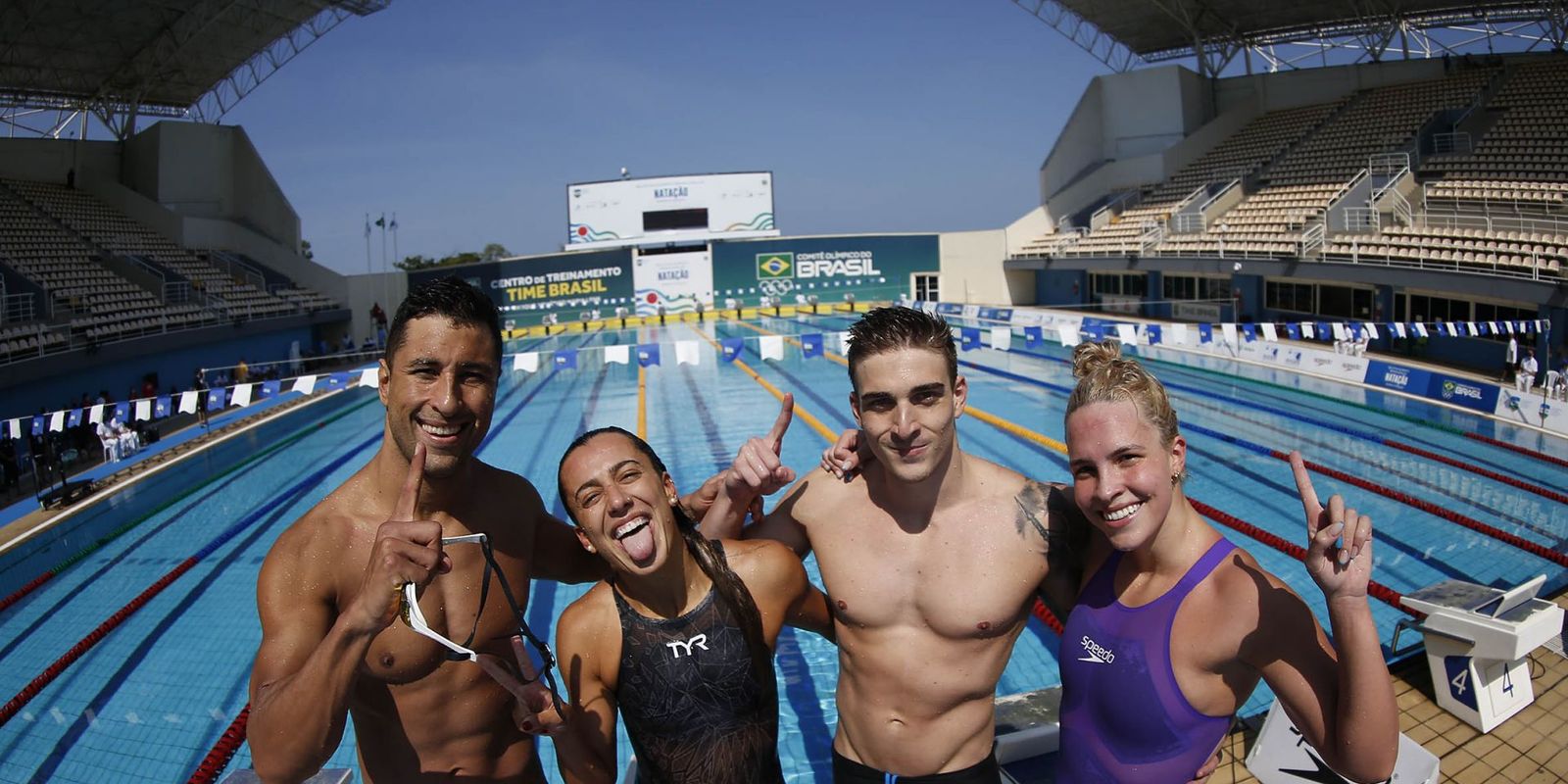 Vinicius Lanza é o destaque do Brasil na etapa da TYR Pro Series Swim