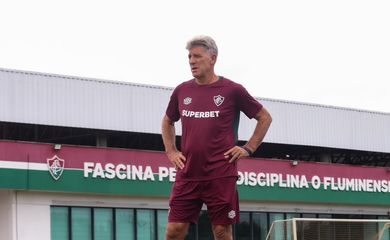 Renato Gaúcho é apresentado como novo técnico do Fluminense em 04/04/2025