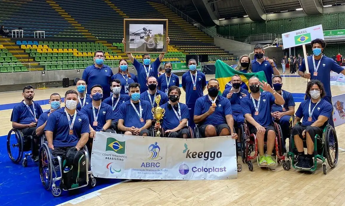 rugby em cadeira de rodas- seleção brasileira - campeonato das américas