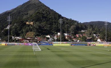  Primeiro treino da seleção brasileira de futebol para a Copa América 2019, no centro de treinamento da CBF, na Granja Comary, em Teresópolis.

 
