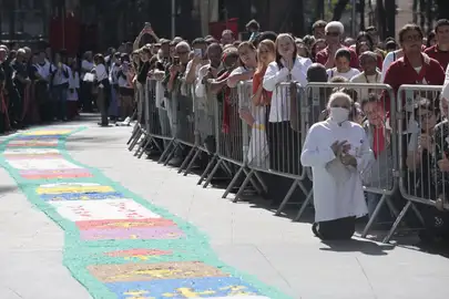 São Paulo (SP), 19/06/2025 -  Solenidade de Corpus Christi na Catedral da Sé, presidida pelo Cardeal Odilo Scherer.  Foto: Paulo Pinto/Agência Brasil