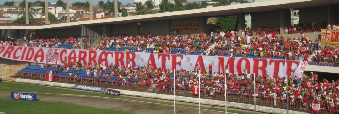 Torcida do CRB lotou o estádio Rei Pelé.