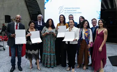 Brasília, (DF) - 24/04/2024 - EBC recebe prêmio no STJ, no Jornalismo. Foto Valter Campanato/Agência Brasil.