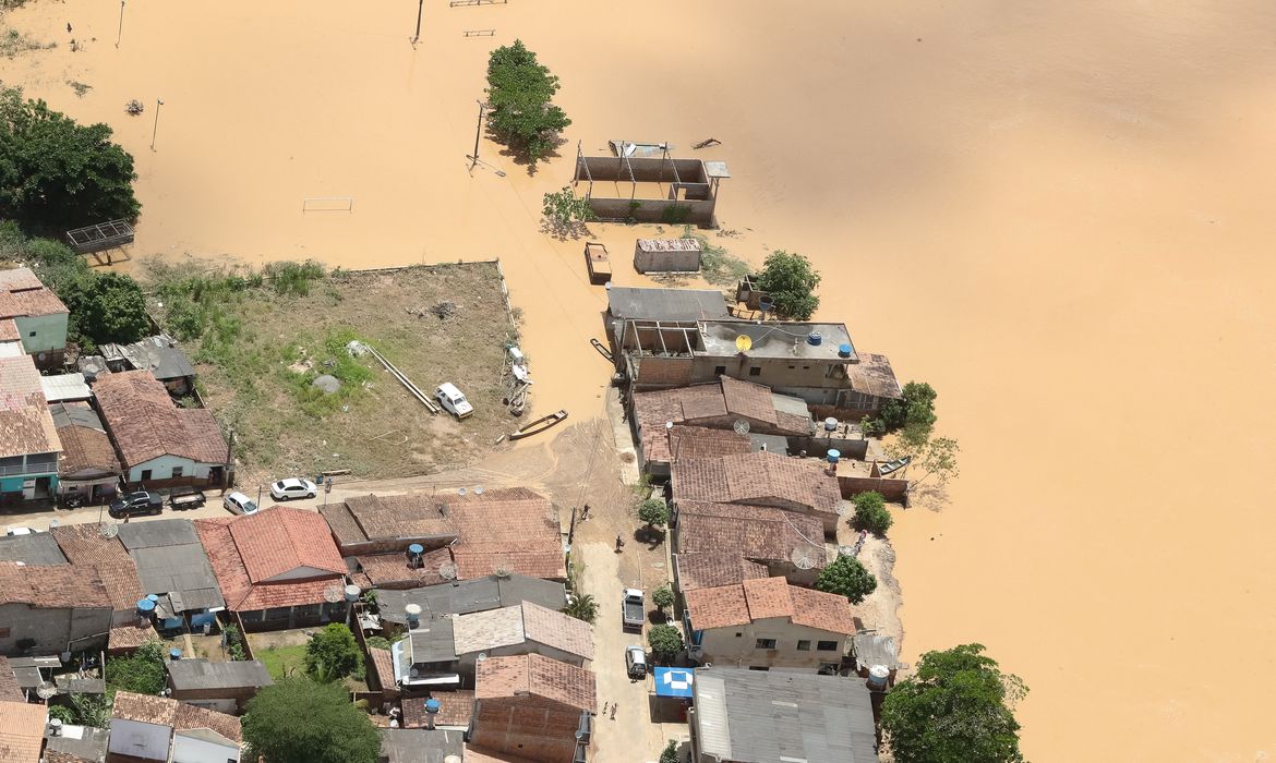 inundações na Bahia