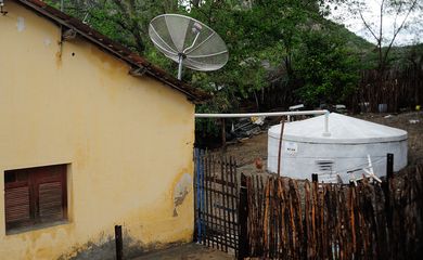 Cisterna para captação e armazenamento de água da chuva (Fernando Frazão/Arquivo Agência Brasil)