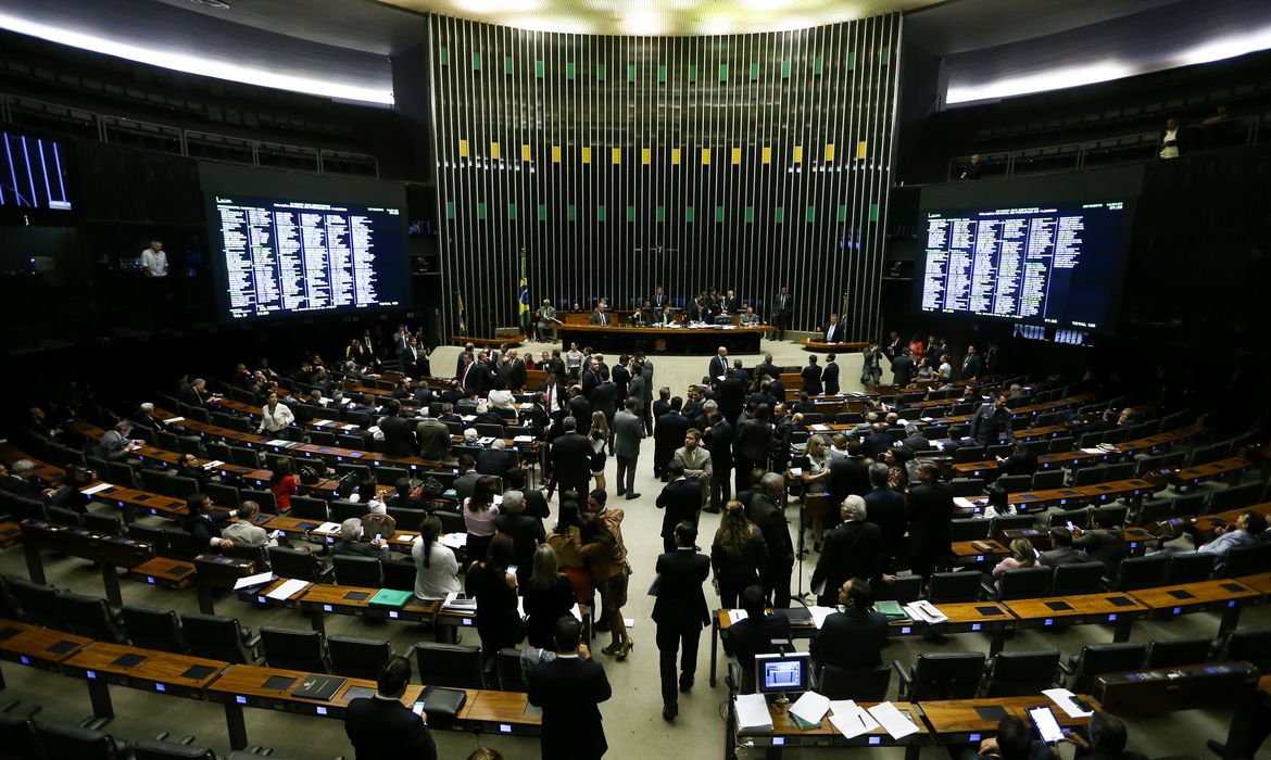 Câmara dos Deputados começa o ano legislativo priorizando a tramitação da reforma da Previdência (Marcelo Camargo/Agência Brasil)